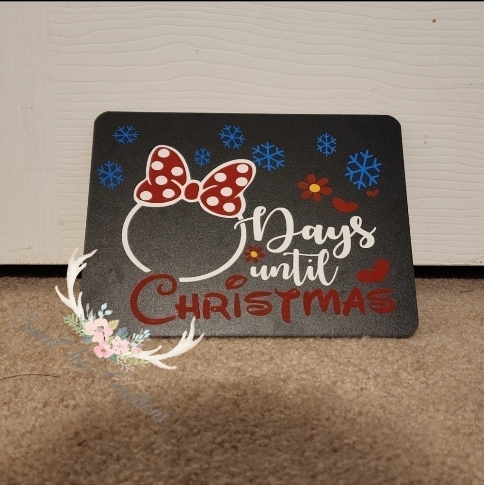 Christmas Countdown Chalkboard